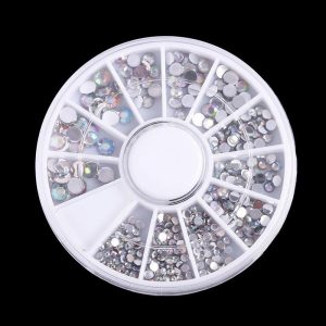DISC PIETRICELE UNGHII argintii diferite dimensiuni