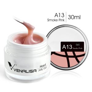 Hard Jelly Gel – A13 -Smoke Pink-Gel de construcție 30 ml