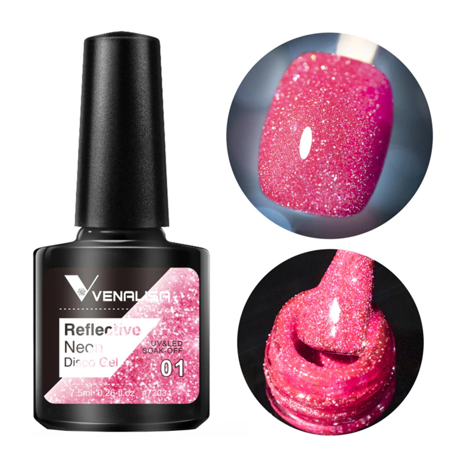 Venalisa - Reflective Neon Disco Gel (Flash)- BD01