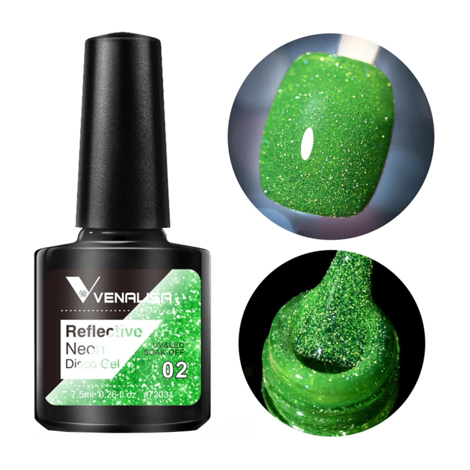 Venalisa - Reflective Neon Disco Gel (Flash)- BD02