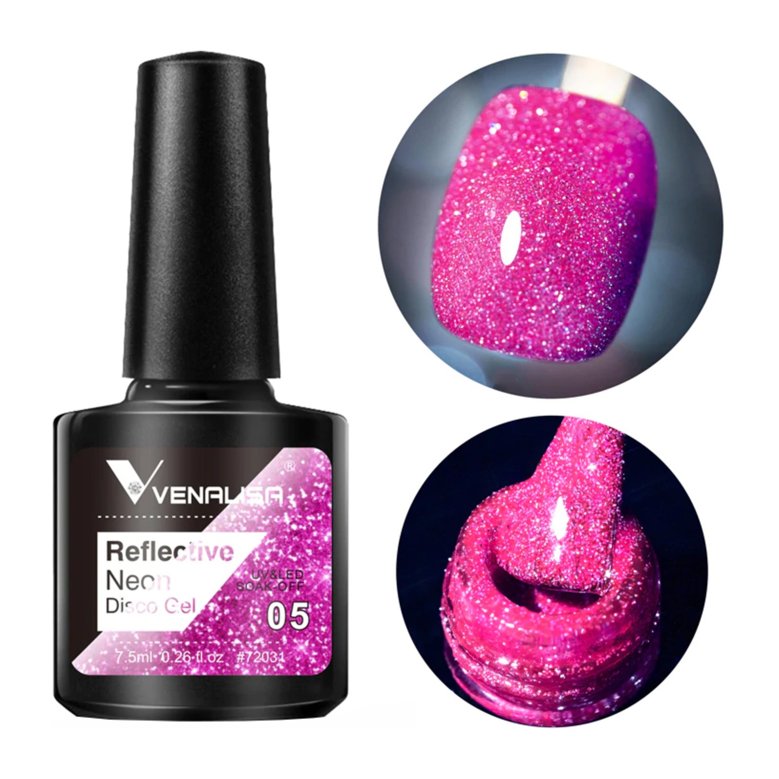 Venalisa - Reflective Neon Disco Gel (Flash)- BD05