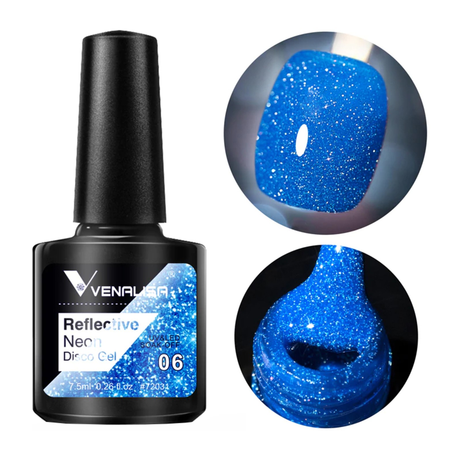 Venalisa - Reflective Neon Disco Gel (Flash)- BD06