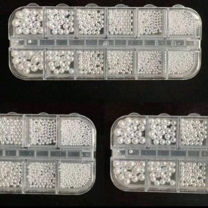 Set perle decorative 12 dimensiuni