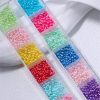Set perle decorative multicolore 12 buc