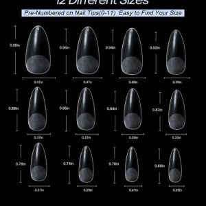 Alternative view of Tipsuri din gel migdala clasica