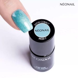 Lac de unghii hibrid Cat Eye Satin Cobalt 7,2 ml