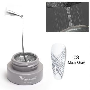 Spider Gel Venalisa 03 Metal Gray