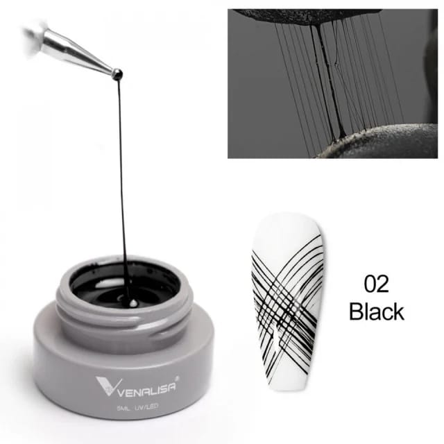 Spider Gel Venalisa 02 Black