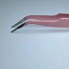 PENSETA PENTRU GENE SAU ACCESORII ,CURBATA -Roz