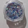 Paiete Decor Unghii - blue neon
