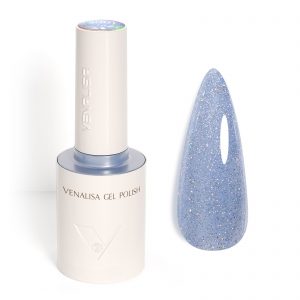 Oja semipermanenta 10 ml Steel Glitter Blue 5001 Fara Hema, Fara TPO
