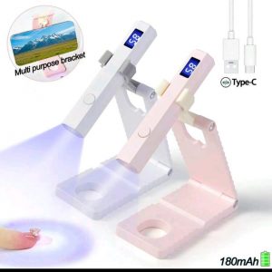 Lampa de Polimerizare Tip Lanternă cu Picior simple white