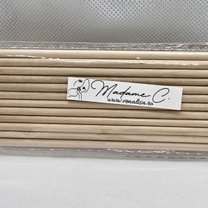 SET 12 BETISOARE BAMBUS BY MADAME C-LUNGIME 15 CM