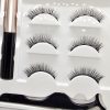 Set gene false magnetice cod MG3 – aplicare cu eyeliner magnetic, 3 perechi în set 006