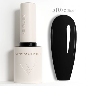 Oja semipermanenta 10 ml  Get Black 5107 Fara Hema, Fara TPO
