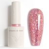 Oja semipermanenta 10 ml  Pink glitter 5103 Fara Hema, Fara TPO