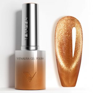 Oja semipermanenta 10 ml Glitter gel & Cat Eye 5653 Fara Hema, Fara TPO