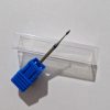 capat de freza diamantat cuticula- bullet albastru