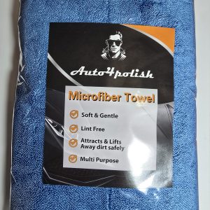 Prosop auto ultra absorbant- albastru -Auto4polish1600GSM 50x80cm