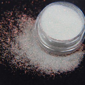 White mermaid glitter