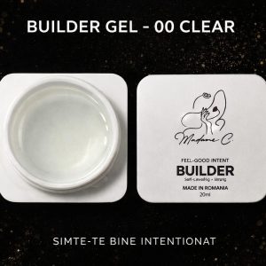 Builder Gel by Madame C -00 Clear 20 ml tpo hema free