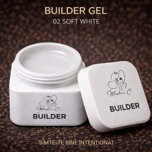 Builder Gel by Madame C -02 Soft White 20 ml tpo hema free