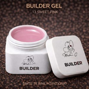 Builder Gel by Madame C -13 Sweet Pink 20 ml tpo hema free