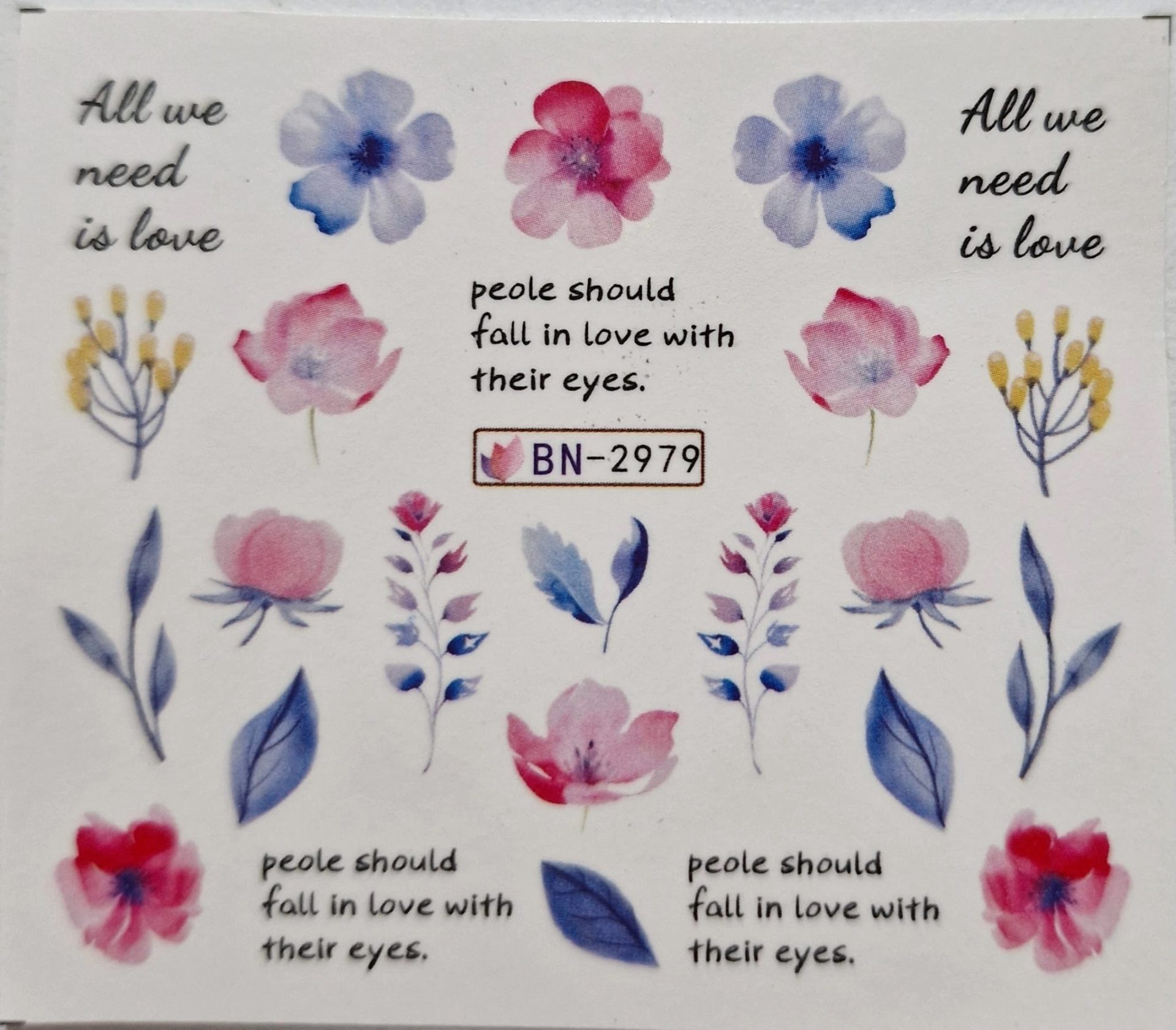 Sticker BN 2979