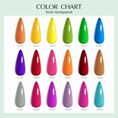 Set 18 oje Venalisa -10 ml -cu catalog cadou- V5 ORANGE SODA HEMA&TPO FREE