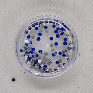 Pietricele 1mm royal blue