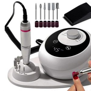Freza Unghii Profesionala ZG 205– 45.000 RPM, cu Pedala si Unitate de Control