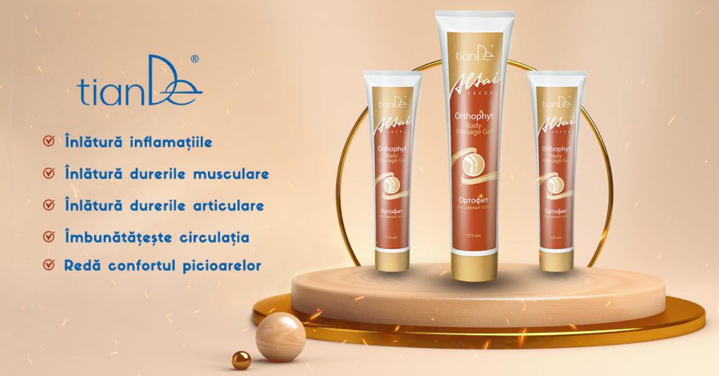 Gel pentru dureri articulare si musculare „Ortofit”, 125 ml