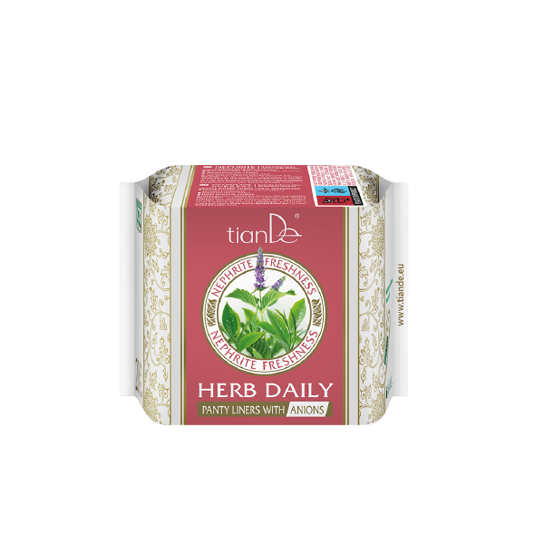 Absorbante zilnice pe bază de plante cu anioni, 20 buc