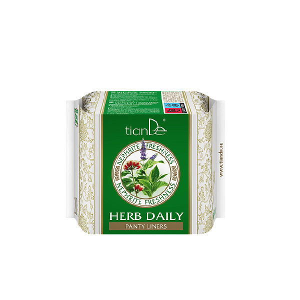 Absorbante zilnice sanitare pe bază de plante Nephrite Freshness, 20 buc