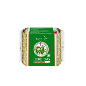 Absorbante sanitare pentru zile critice pe bază de plante Nephrite Freshness, 10 buc