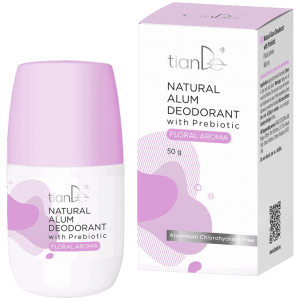 Deodorant cu alun si prebiotic ,miros floral 50g