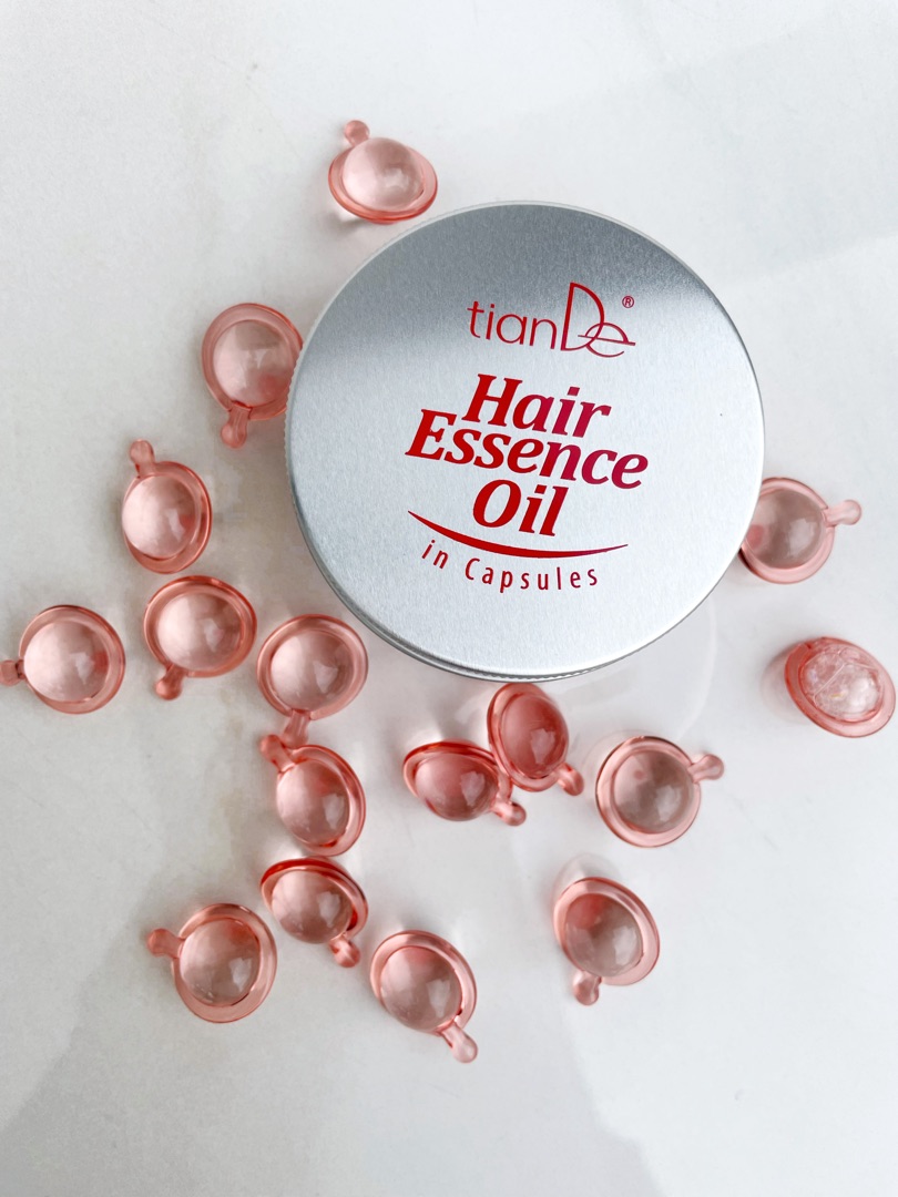 Esență de ulei pentru păr în capsule, 20 buc x 1 g