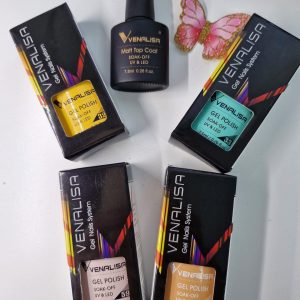 set 4 oje ROMANTIC plus top mat