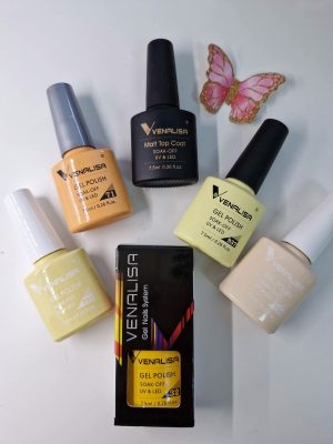 set 5 oje SUNFLOWER plus top mat