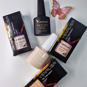 set 4 oje NUDE VIBES plus top mat