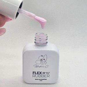 Alternative view of Flex Rubber Base- Praf de Roze 29- 12 ml by Madame C tpo free hema free