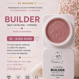 Builder Gel by Madame C -30 Aura nude 20 ml tpo hema free