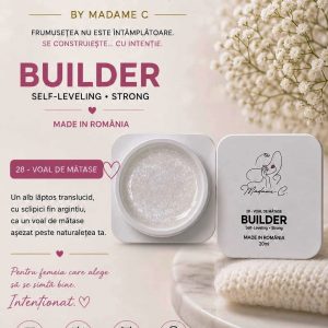 Builder Gel by Madame C -28 Voal de matase 20 ml tpo hema free